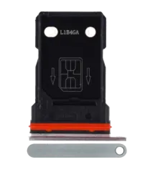 OnePlus 8 Dual Sim Tray - Polar Silver OEM-Equivalent