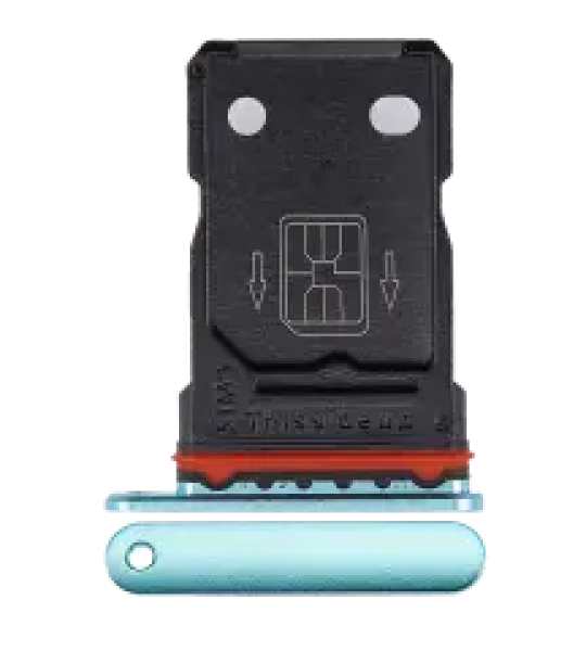 OnePlus 8T Dual Sim Tray - Aquamarine Green OEM-Equivalent