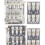OPPO Reno 6 Pro / Reno 7 Pro / Find X5 Pro / OnePlus 9RT Sim Reader (2 Pcs Set) OEM-Equivalent