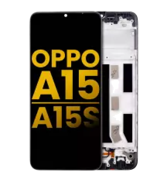 OPPO A15 / A15S Display + Frame Refurbished