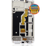 OPPO A37 Display + Frame - White Refurbished
