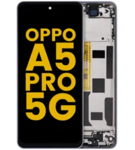 OPPO A5 Pro Display + Frame - Feather Blue Refurbished