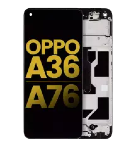 OPPO A36 / A76 Display + Frame Refurbished