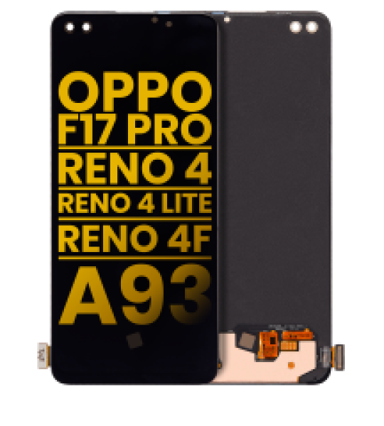 OPPO F17 Pro / Reno 4 / Reno 4 Lite / Reno 4F / A93 Display (No Frame) Refurbished