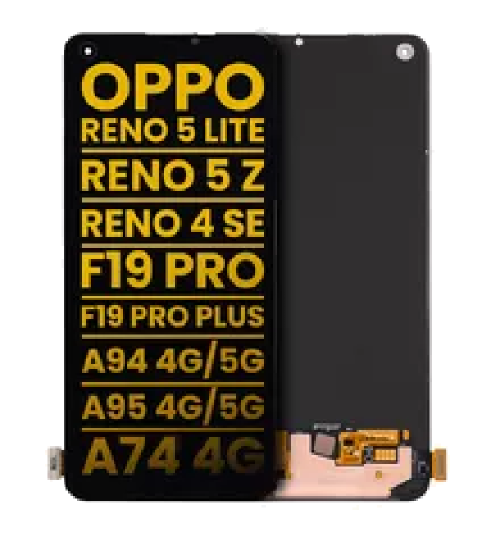 OPPO Reno Series / A Series / F19 Pro / Realme V15 5G Display (No Frame) Refurbished