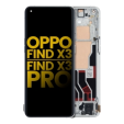 OPPO Find X3 / X3 Pro Display + Frame - White Refurbished