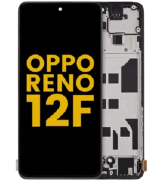 OPPO Reno 12F 4G / Reno 12F 5G / F27 Display + Frame Refurbished