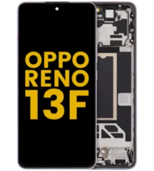 OPPO Reno 13F 4G / Reno 13F 5G Display + Frame - Plume Purple Refurbished