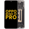 OPPO Reno 13 Pro Display + Frame - Plume White Refurbished