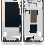 Motorola Moto G Power (2021) Mid-Frame Housing + Power Button Flex - Flash Gray OEM-Equivalent