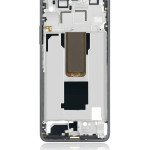 Motorola Moto G Power (2021) Mid-Frame Housing + Power Button Flex - Flash Gray OEM-Equivalent