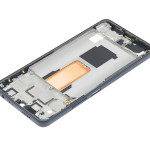 Motorola Moto G Power (2021) Mid-Frame Housing + Power Button Flex - Flash Gray OEM-Equivalent