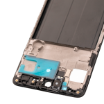 Samsung Galaxy A51 LCD-Frame - Prism Crush Black OEM-Equivalent