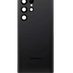 Samsung Galaxy S22 Ultra Back Cover + Camera Lens - Phantom Black SVP