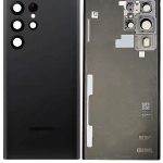 Samsung Galaxy S22 Ultra Back Cover + Camera Lens - Phantom Black SVP