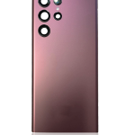 Samsung Galaxy S22 Ultra Back Cover + Camera Lens - Burgundy SVP