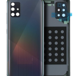 Samsung Galaxy A51 5G Back Cover + Camera Lens - Prism Cube Black SVP