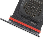 OnePlus 7T Single Sim Tray - Frosted Silver OEM-Equivalent