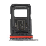 OnePlus 7T Single Sim Tray - Frosted Silver OEM-Equivalent