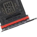 OnePlus 7T Single Sim Tray - Frosted Silver OEM-Equivalent
