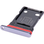 OnePlus 7T Dual Sim Tray - Frosted Silver OEM-Equivalent