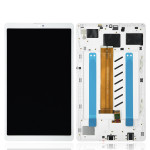 Samsung Galaxy Tab A7 Lite 8.7" (T225 / T227) (2021) (Cellular Version) Display + Frame - White Refurbished