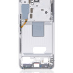 Samsung Galaxy S22 Mid-Frame Housing - White OEM-Equivalent
