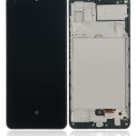 Samsung Galaxy A32 4G Display + Frame - Awesome Black AM Plus