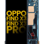 OPPO Find X3 / X3 Pro Display + Frame - Blue Refurbished