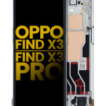 OPPO Find X3 / X3 Pro Display + Frame - White Refurbished