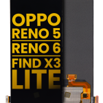 OPPO Find X3 Lite / Reno 5 / Reno 6 / K9 Display (No Frame) Refurbished