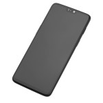 OnePlus 6 Display + Frame - Mirror Black Refurbished