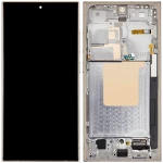 Samsung Galaxy S24 Ultra Display + Frame (120Hz) - Titanium Yellow Soft Oled