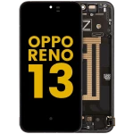 OPPO Reno 13 Display + Frame - Black Refurbished