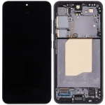 Samsung Galaxy S25 Display + Frame - Blue Black Soft Oled