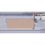 Samsung Galaxy S25 Display + Frame - Icy Blue Soft Oled