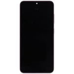 Samsung Galaxy S25 Display + Frame - Coral Red Soft Oled