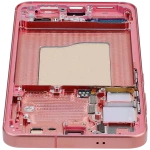 Samsung Galaxy S25 Display + Frame - Coral Red Soft Oled