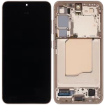 Samsung Galaxy S25 Display + Frame - Pink Gold Soft Oled