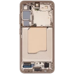 Samsung Galaxy S25 Display + Frame - Pink Gold Soft Oled