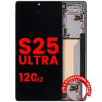 Samsung Galaxy S25 Ultra Display + Frame (120Hz) - Titanium Jetblack Soft Oled