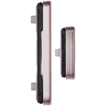 Samsung Galaxy S22 / S22 Plus Hard Buttons (Power / Volume) - Pink Gold OEM-Equivalent