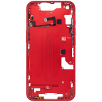 Apple iPhone 14 Middle Frame with Small Parts (No Charger Flex) - Red AM Plus