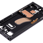 Samsung Galaxy S23 Ultra Mid-Frame Housing - Phantom Black OEM-Equivalent