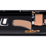 Samsung Galaxy S23 Ultra Mid-Frame Housing - Phantom Black OEM-Equivalent