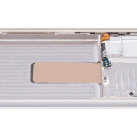 Samsung Galaxy S23 Mid-Frame Housing - Cream OEM-Equivalent