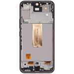 Samsung Galaxy A54 Display + Frame - Graphite Soft Oled