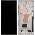 Samsung Galaxy S23 Ultra Display + Frame - Cream SVP