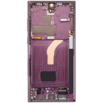 Samsung Galaxy S22 Ultra Display + Frame - Burgundy Refurbished