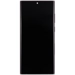 Samsung Galaxy S22 Ultra Display + Frame - Burgundy Refurbished